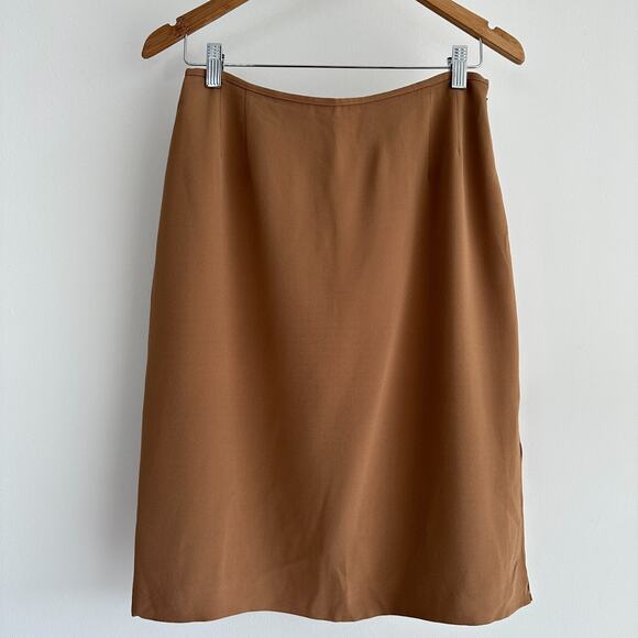 Valentino Miss V Pencil Skirt 28'' Minimalist Old Money Quiet Luxury Made Italy - Picture 1 of 8